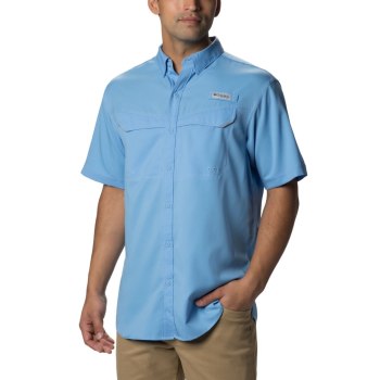 Pánské Košile Columbia PFG Low Drag Offshore Short Sleeve Bílé VCSREI380